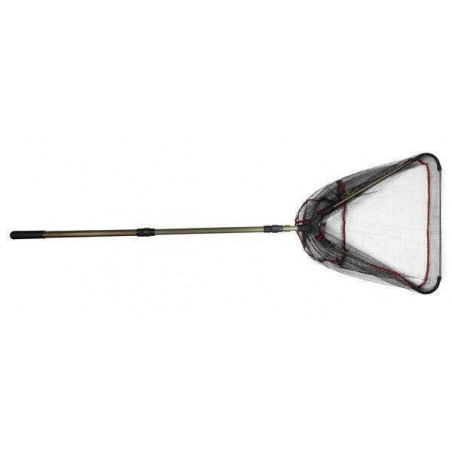 FTM Tubertini Unterfangkescher Compact Gummiert Kescher Angeln 220 186 cm Gummi