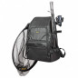 Spro- Backpack 104 - Angel Rucksack schwarz 4 Tackleboxen Street Fishing