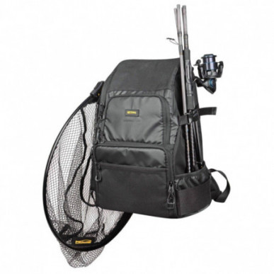 Spro- Backpack 104 - Angel Rucksack schwarz 4 Tackleboxen Street Fishing