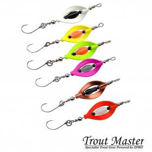 Spro Trout Master Incy Double Spin Spoon 3,3g Forellen Blinker Spinner Trout TM