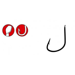 Gamakatsu LS-1810B Haken Bronze 25 Einzelhaken Angelhaken Haken Friedfisch