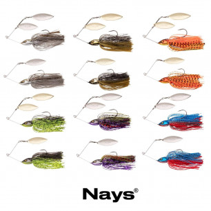 Nays MZ RNNR M und L  Spinnerbait Hechtangeln Hechtköder Kunstköder Skirted Maze