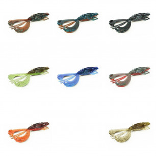 Nays CRW Craw 6,4cm  8 Gummikrebse  Spinnköder für Barsch und Zander Hecht Neu