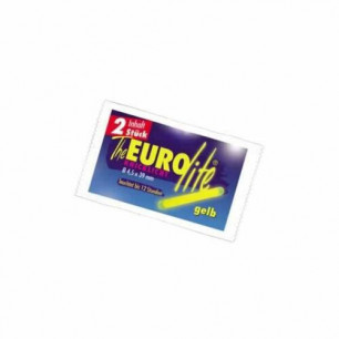 Eurolite 4,5mm 2er Pack gelb Knicklicht 2er Set Behr Nachtangeln Licht Angelpose