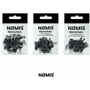 NØMIS Tönnchenwirbel zum Angeln Starke Angelwirbel zum Spinnfischen Wirbel Angel