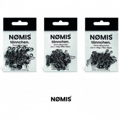 NØMIS Tönnchenwirbel zum Angeln Starke Angelwirbel zum Spinnfischen Wirbel Angel