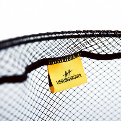 Lieblingsköder Ultraboost Barsch Kescher 50x40cm Carbon teleskopierbar gummiert