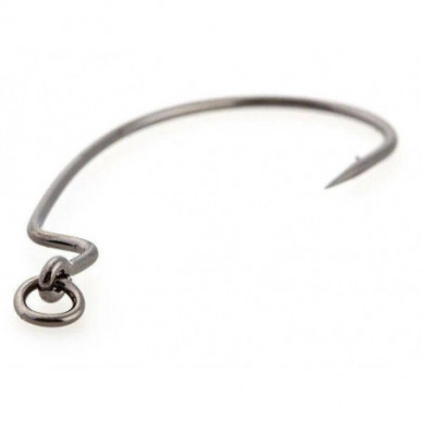 Decoy Ringed KG Offset Hook Worm 417 Free Rig Haken  2 1 1/0 2/0 3/0  Japan