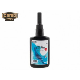 Camo-Lures UV Kleber 50g Klebekraft durch UV Licht Gummifischkleber Lure Gummi