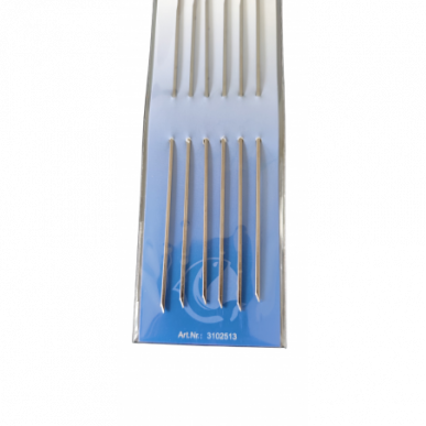 Paladin Ködernadeln SST Deluxe 15 cm 6 Stück Wurmnadel Mit Klappöse Boilienadel