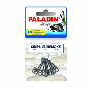 PALADIN SIMPL Verbinder Größe M L XL GUNSMOKE knotenlos No Knot Knotenlos Angeln