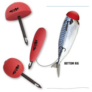 Quantum Mr.Pike Bait Pop Up Kit Rot Deadbait Hecht Zander Köderfisch Raubfisch