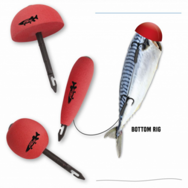 Quantum Mr.Pike Bait Pop Up Kit Rot Deadbait Hecht Zander Köderfisch Raubfisch