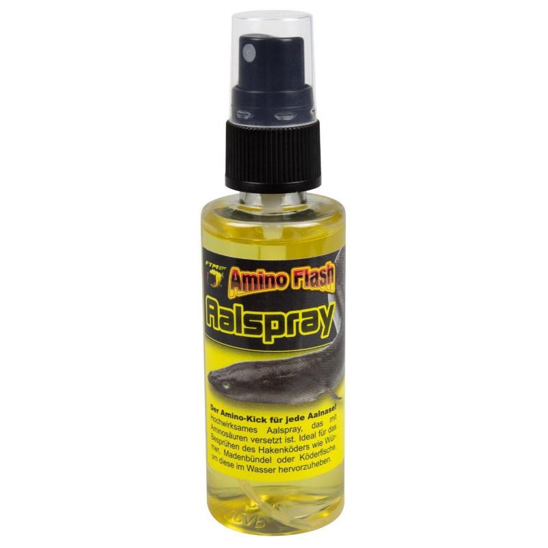 FTM Amino Flash Aalspray 50 ml Fishing Tackle Max Lockstoff Spray AAL