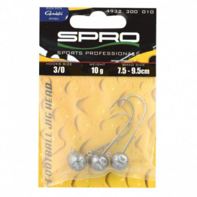 Spro Round Jig 22 Jigkopf Gamakatsu Haken Bleikopf Jig Head Jigkopfhaken Jighead