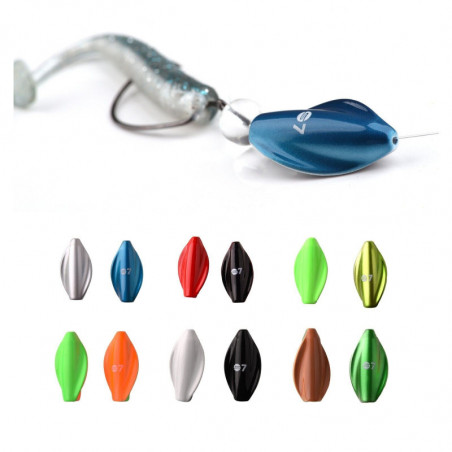 SPRO FreeStyle Squid Bullet Texas Carolina Rig Sinker Blei Barsch Dropshot