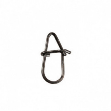 Paladin Mini Round Eye Snap Gunsmoke 8kg 10 Einhänger Raubfischsnaps Spoon