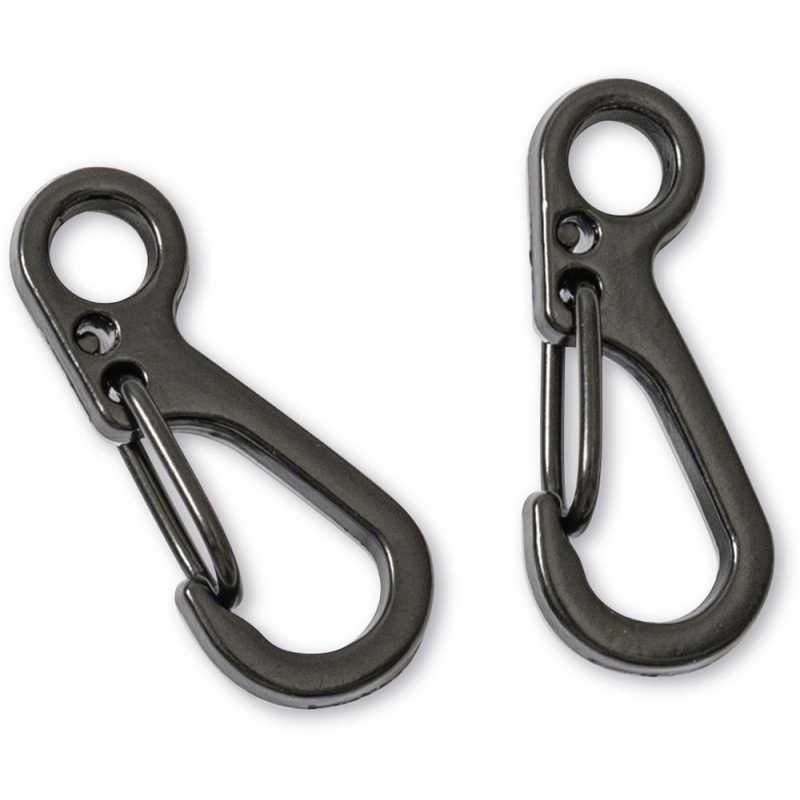 BLACK CAT Multi Snap 2 Stück Schnureinhänger Wallersnaps Karabiner Einhänger BLACK CAT Multi Snap 2 Stück Schnureinhänger Wallersnaps Karabiner Einhänger