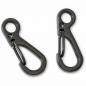 BLACK CAT Multi Snap 2 Stück Schnureinhänger Wallersnaps Karabiner Einhänger BLACK CAT Multi Snap 2 Stück Schnureinhänger Wallersnaps Karabiner Einhänger