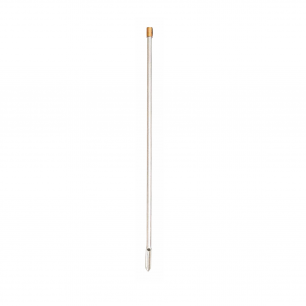 Behr Aluminium Setzkescherhalter Erdspieß Erdspeer Rutenauflage 75cm Rutenhalter