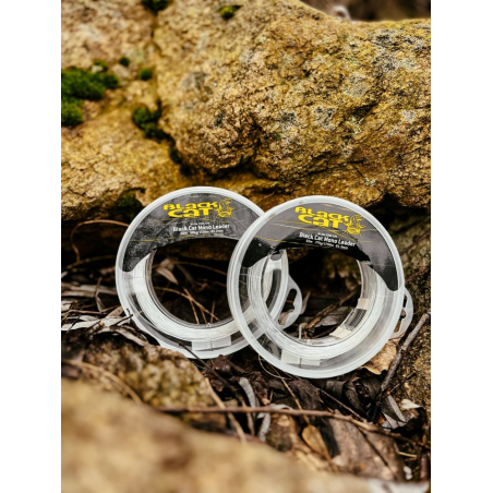 Black Cat Mono Leader 50m Vorfachmaterial 3 Stärken zur Auswahl Waller-Shop 1mm