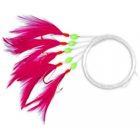 ZEBCO GLITTER RIG  Makrelenvorfach Meeresvorfach Paternoster Vorfach Glitter