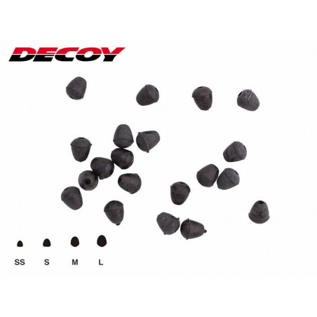 Decoy Versatile Keeper 20 St. Gr. SS S M L Gummiperlen Keeper Hook Perle Angeln