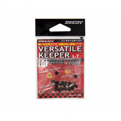 Decoy Versatile Keeper 20 St. Gr. SS S M L Gummiperlen Keeper Hook Perle Angeln
