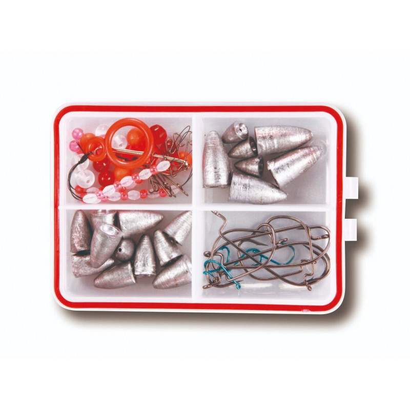 Texas Rig Carolina Rig Set Wormsinkerdose Offset Haken Bullet Blei Drop Shot Texas Rig Carolina Rig Set Wormsinkerdose Offset Haken Bullet Blei Drop Shot