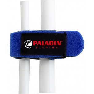 PALADIN Neopren Rutenbänder 21x2cm Angel Ruten Klett Bänder 2er Pack Klettband