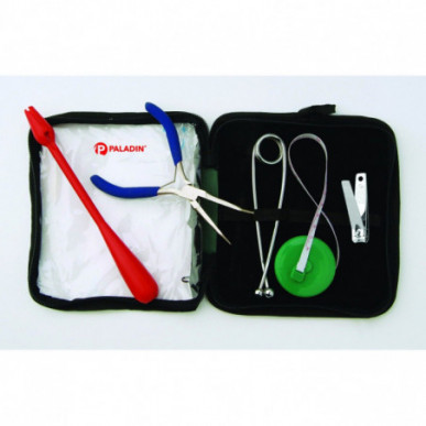 Paladin Starter Set Maßband Hakenlöser Rachensperre Fischtöter Angeln Betäuber