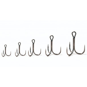 Maruto Semi Barbless Drillinge WD-36 Drillingshaken Angelhaken Drillinge