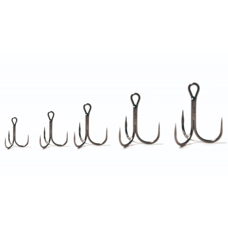 Maruto Semi Barbless Drillinge WD-36 Drillingshaken Angelhaken Drillinge