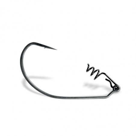 VMC 7315 ST NT Finess Swimbait Haken mit Baitholder Screw Offset Worm