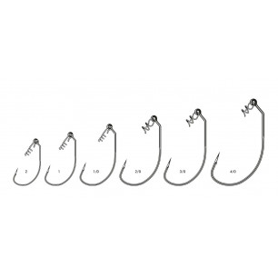 VMC 7315 ST NT Finess Swimbait Haken mit Baitholder Screw Offset Worm