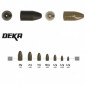 DEKA Eco Bullet Drop Shot Blei Frei Finess Carolina Texas Rig Black 3,5-28g DEKA Eco Bullet Drop Shot Blei Frei Finess Carolina Texas Rig Black 3,5-28g