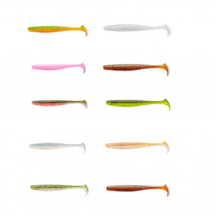 Noike Smokin' Swimmer Barsch Zander Köder Japan Gummifisch Action Shad Shrimp