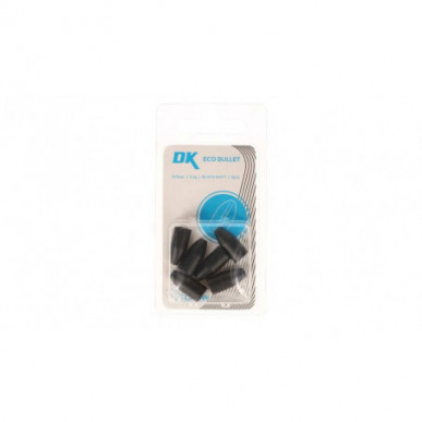 DEKA Eco Bullet Drop Shot Blei Frei Finess Carolina Texas Rig Black 3,5-28g