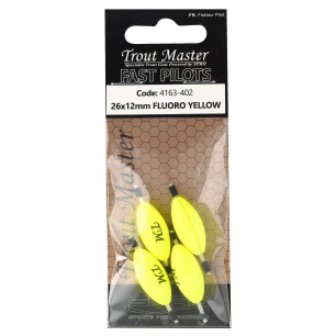Spro TM Trout Master Oval Fast Pilot 12mm 10mm 16mm Gelb Weiß Rot Pose Schwimmer