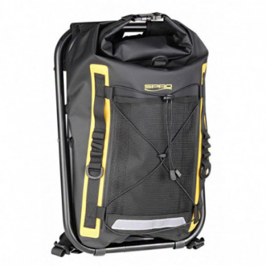 Spro Black Sitpack 40 Rucksack Stuhl Angelrucksack Hocker Wasserdicht Tacklebox