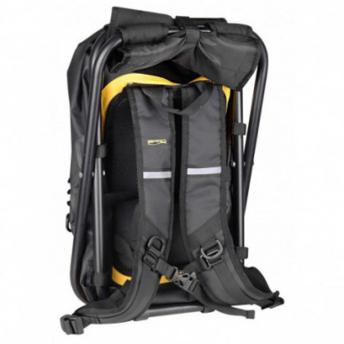 Spro Black Sitpack 40 Rucksack Stuhl Angelrucksack Hocker Wasserdicht Tacklebox