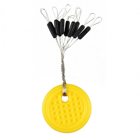 FTM Zylinderstopper Posenstopper 10 Stk. Stopper Trout Größe S,M,L Kautschuk