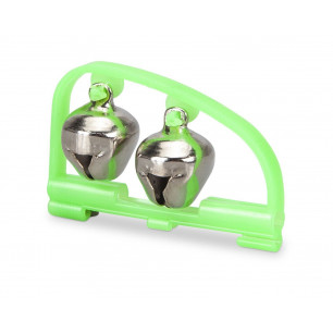 Saenger Fluo Knicklichthalter mit Doppelglocke  S M L Nachtangeln Glocke Licht