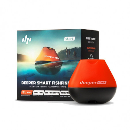 Deeper Smart Sonar Fishfinder Start Sonar Wifi Echolot Angel Portabel Pro + 2.0