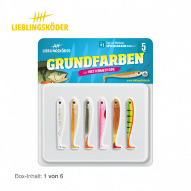 Lieblingsköder Zielfischboxen Barsch Zander Hecht Allround Box Köder Set Gummi