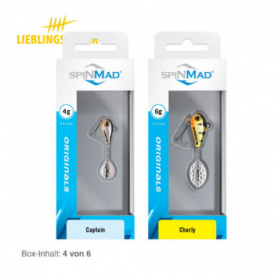 Lieblingsköder Zielfischboxen Barsch Zander Hecht Allround Box Köder Set Gummi