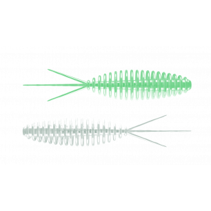 LIBRA LURES TURBO WORM 56mm 8 Forellenköder Softbait Trout Gummiköder Set Käse
