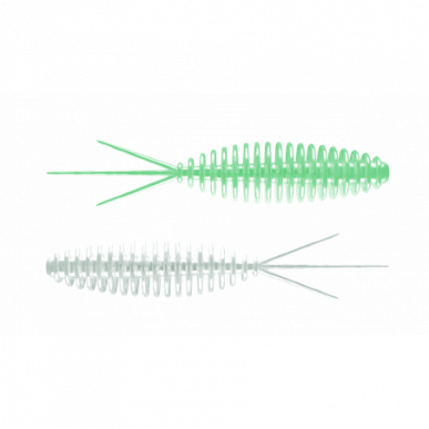 LIBRA LURES TURBO WORM 56mm 8 Forellenköder Softbait Trout Gummiköder Set Käse