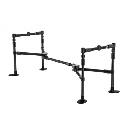 Spro Strategy Carp Space Pod RodPod Klein Rutenhalter 3 Ruten Aluminium Rod Pod