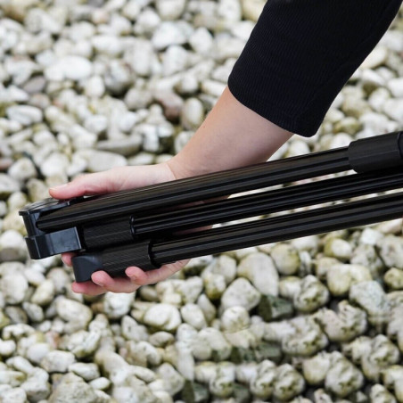 Spro Strategy Carp Space Pod RodPod Klein Rutenhalter 3 Ruten Aluminium Rod Pod